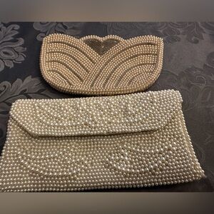 Vintagege beaded Clutch